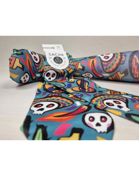 CALCETINES DIVERTIDOS CALAVERAS Y...