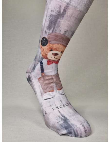 CALCETINES PREMIUM DE HOMBRE CON OSO TEDDY