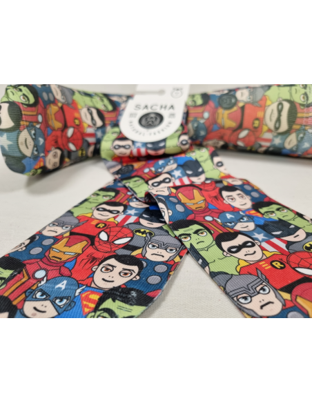 CALCETINES ORIGINALES DE HOMBRE DISEÑO SÚPER HEROES