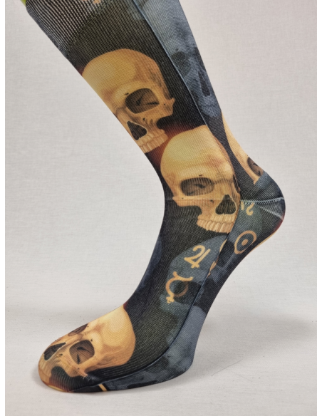 CALCETINES ORIGINALES DE HOMBRE GOLDEN SKULL