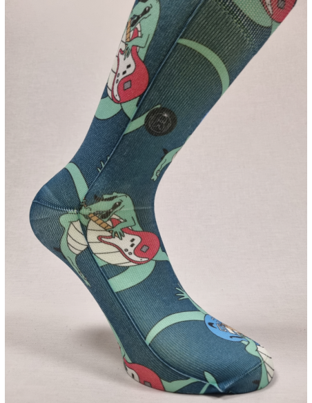 CALCETINES MOLONES DE HOMBRE COCODRILO DUNDEE