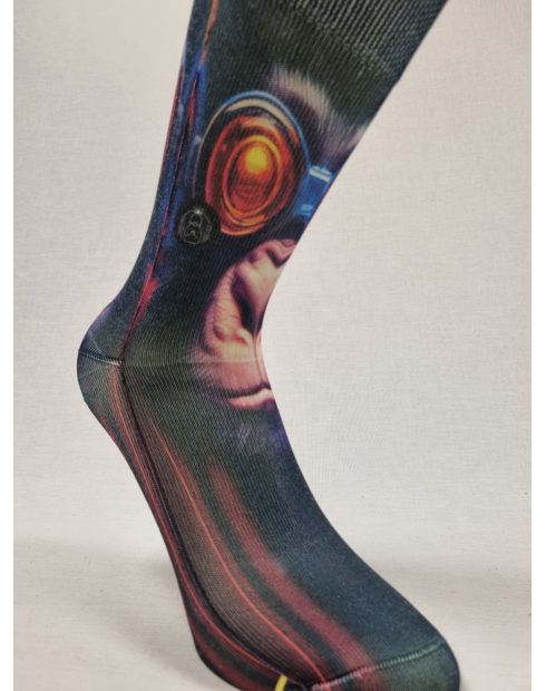 CALCETINES MOLONES DE HOMBRE CON MONO...