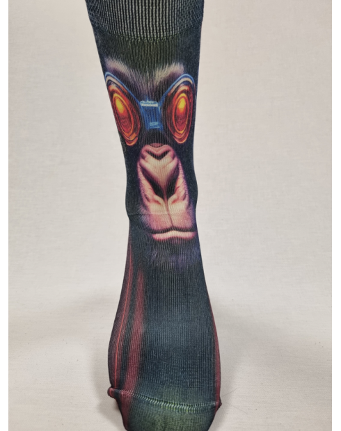 CALCETINES MOLONES DE HOMBRE CON MONO...