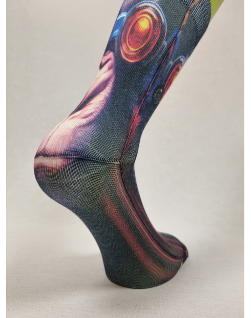 CALCETINES MOLONES DE HOMBRE CON MONO...