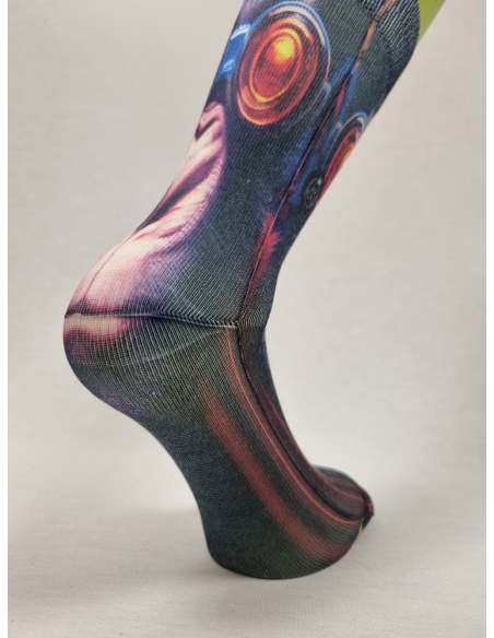 CALCETINES MOLONES DE HOMBRE CON MONO GRACIOSO