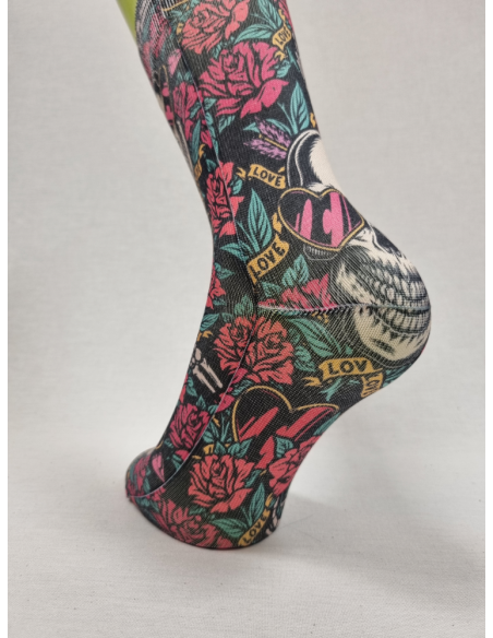 CALCETINES ORIGINALES DE HOMBRE CALAVERAS CON GAFAS