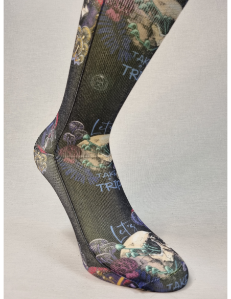 CALCETINES INFORMALES DE HOMBRE CON CALAVERAS