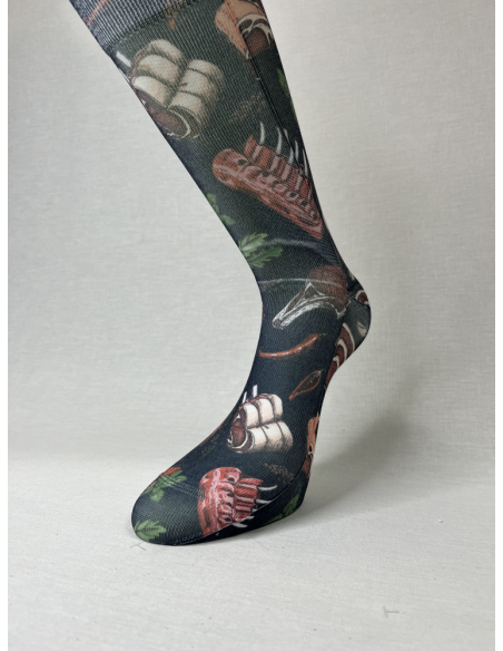 CALCETINES MOLONES CARNIVOROS DE HOMBRE