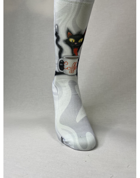 CALCETIN GRACIOSO DE HOMBRE CAT COFEE