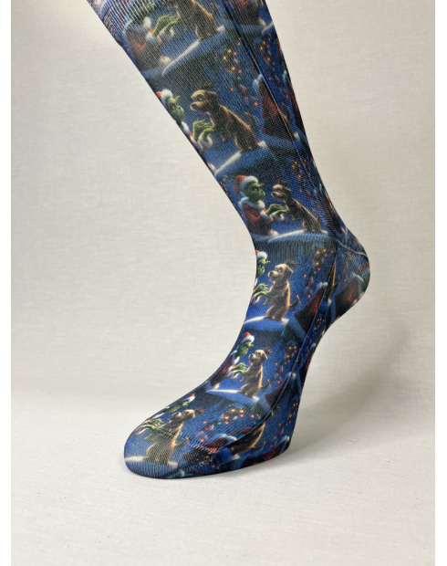 CALCETINES ATREVIDOS DE HOMBRE GRINCH