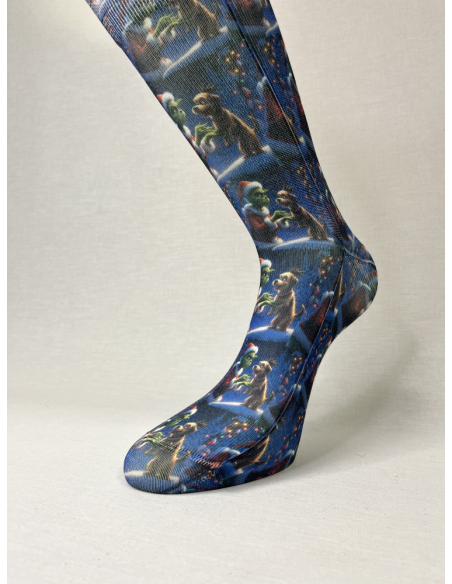 CALCETINES ATREVIDOS DE HOMBRE GRINCH