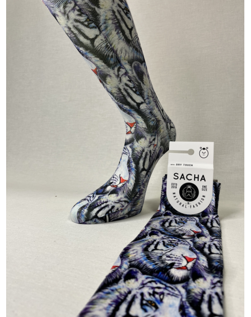 CALCETINES ESTILOSOS DE HOMBRE TIGRE...