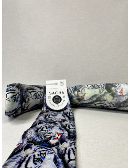 CALCETINES ESTILOSOS DE HOMBRE TIGRE DE BENGALA