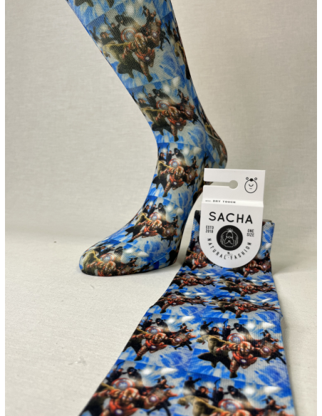 CALCETINES FANTASTICOS DE HOMBRE SUPER HEROES