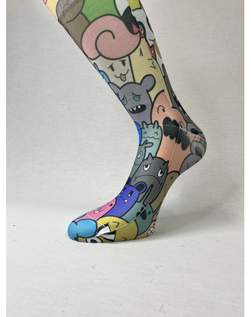 CALCETINES ORIGINALES DE HOMBRE CRAZY MONSTERS