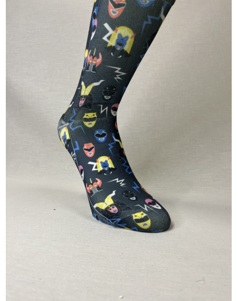 CALCETINES ORIGINALES DE HOMBRE POWER RANGERS