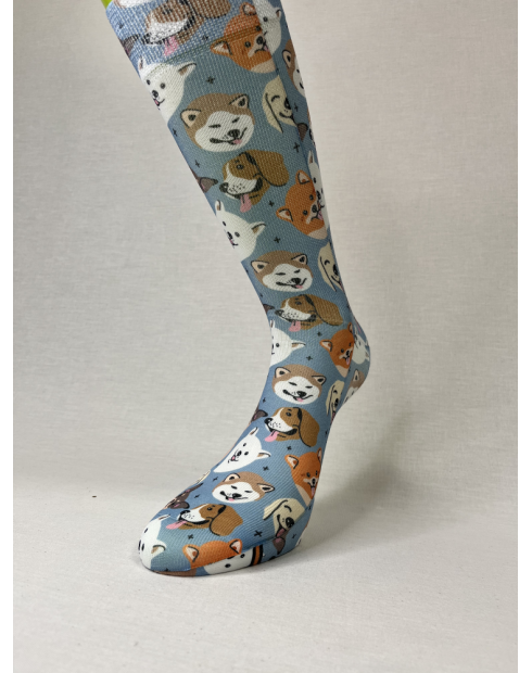CALCETINES COMODOS DE HOMBRE PERRITOS FELICES