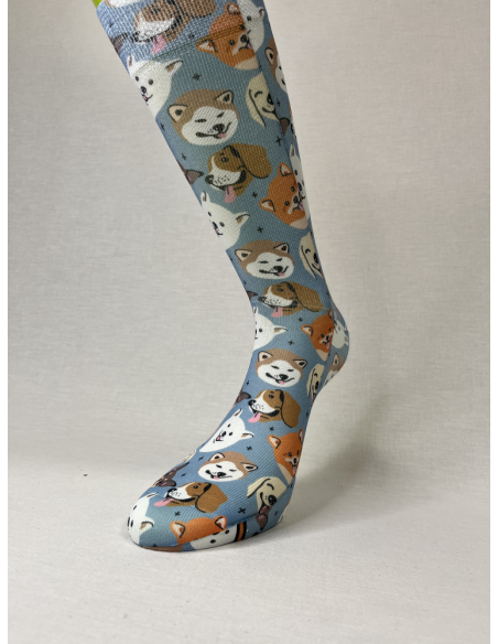 CALCETINES COMODOS DE HOMBRE PERRITOS FELICES