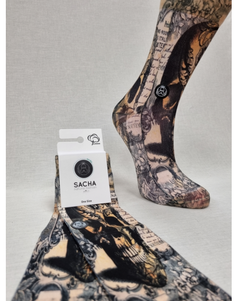 CALCETINES DE CALAVERAS DIVERTIDOS DE...