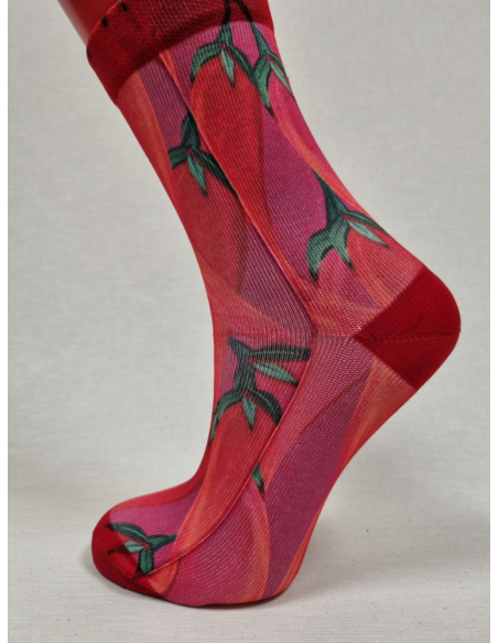 CALCETINES ATREVIDOS DE MUJER CON CHILI