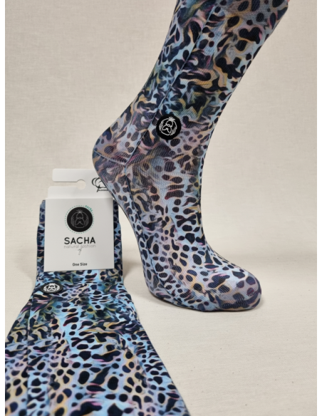 CALCETINES ATREVIDOS DE MUJER DE ANIMAL PRINT