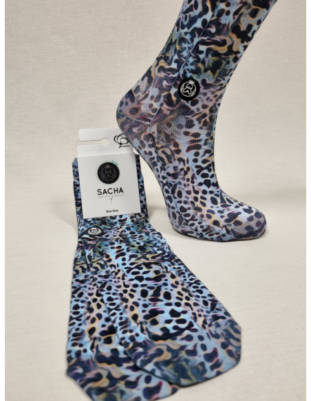 CALCETINES ATREVIDOS DE MUJER DE ANIMAL PRINT
