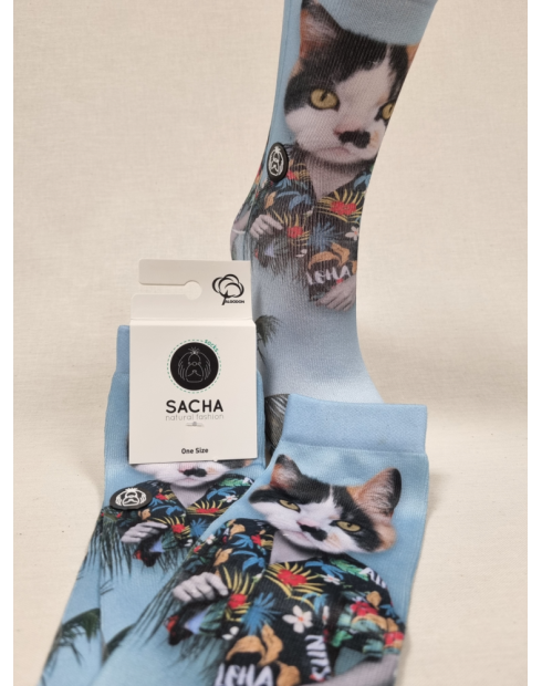 CALCETINES GATA EN EL CARIBE