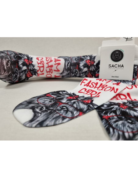 CALCETINES DIVERTIDOS DE MUJER DE YORKSHIRE CON GAFAS