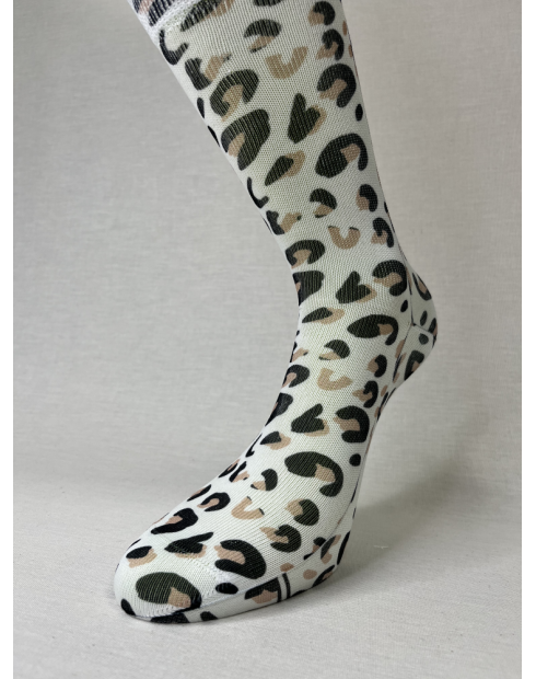 CALCETIN IDEAL DE MUJER WILD LEOPARD