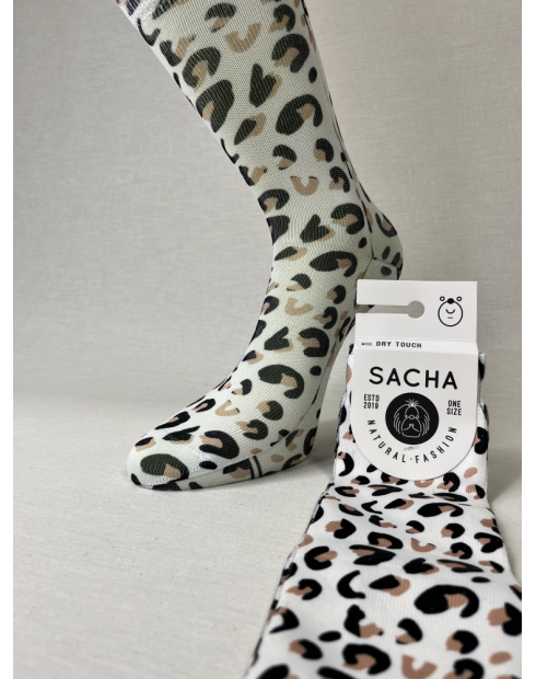 CALCETIN IDEAL DE MUJER WILD LEOPARD