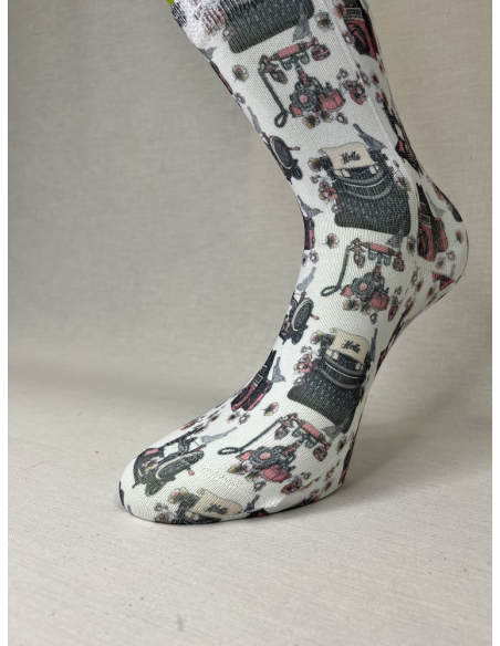 CALCETIN GRACIOSOS DE MUJER VINTAGE WRITER