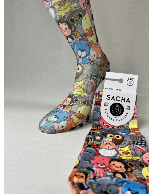 CALCETINES DIVERTIDOS DE MUJER ANIMAL...