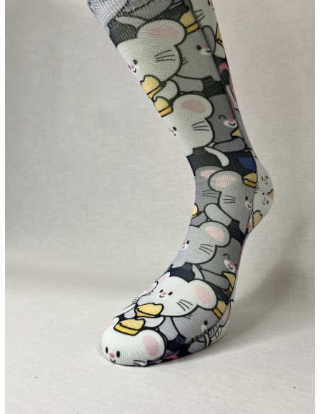 CALCETINES MOLONES DE MUJER RATONES ANIMADOS