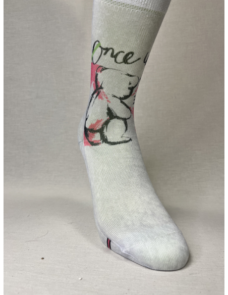 CALCETIN ANIMADO DE MUJER OSITO ERA SE UNA VEZ