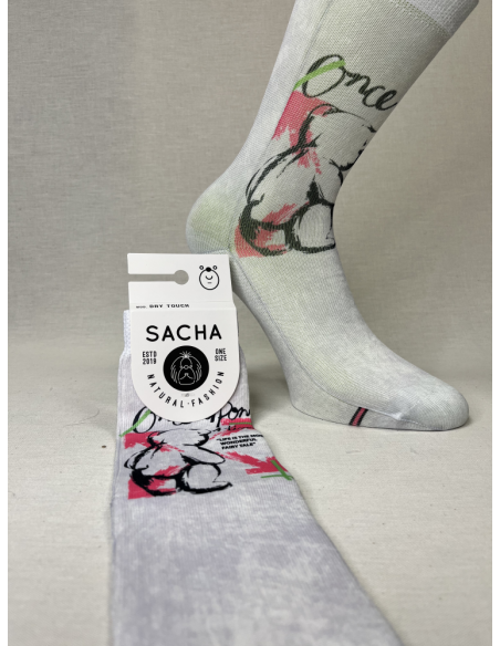 CALCETIN ANIMADO DE MUJER OSITO ERA SE UNA VEZ