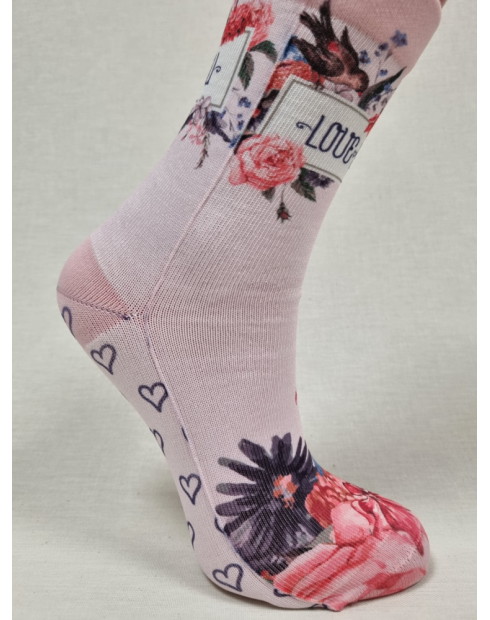CALCETINES ROMÁNTICOS DE MUJER I LOVE...