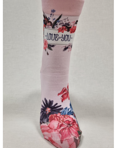 CALCETINES ROMÁNTICOS DE MUJER I LOVE...