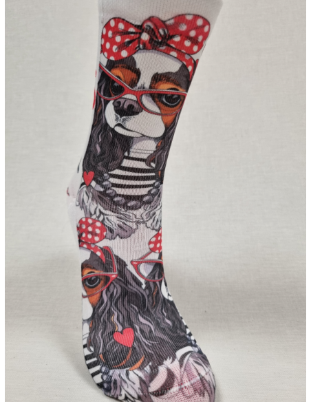 CALCETINES ROMANTICOS DE MUJER CON AMOR