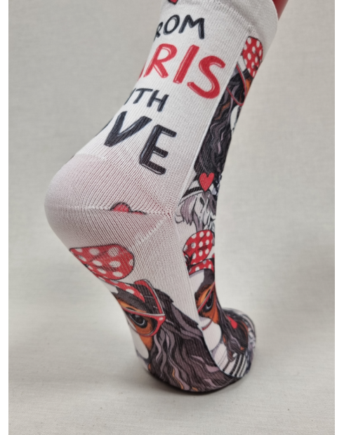 CALCETINES ROMANTICOS DE MUJER CON AMOR