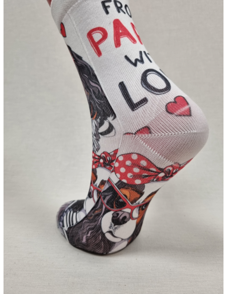 CALCETINES ROMANTICOS DE MUJER CON AMOR