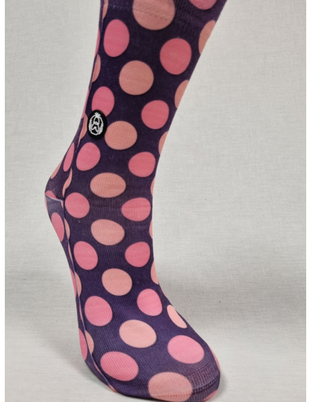 CALCETINES MOLONES DE MUJER CON ALEGRES TOPOS