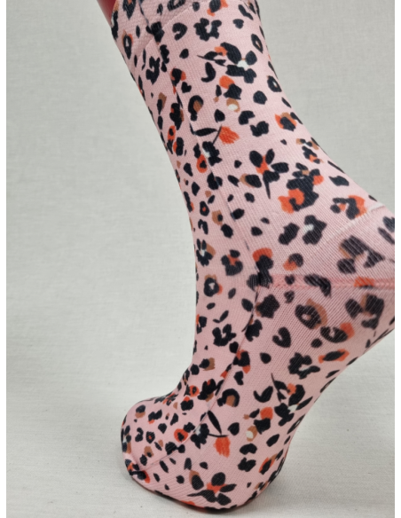 CALCETINES ATREVIDOS DE MUJER CON DISEÑO ANIMAL PRINT