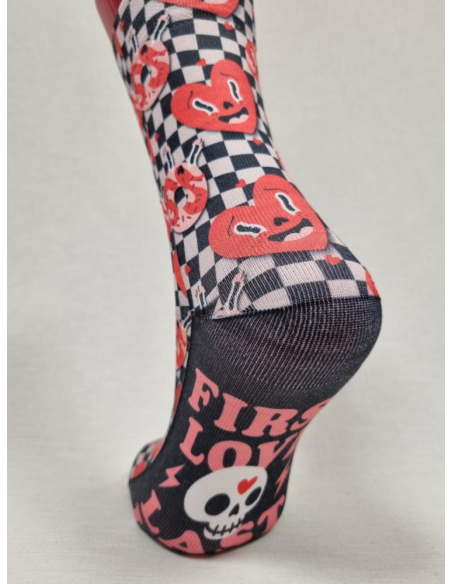 CALCETINES DIVERTIDOS DE MUJEJR CORAZON SACHA