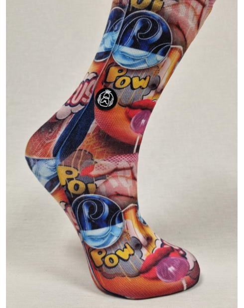 CALCETINES UNICOS DE MUJER DISEÑO POP