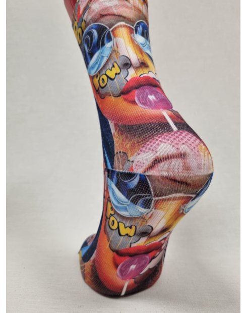 CALCETINES UNICOS DE MUJER DISEÑO POP