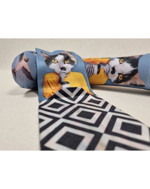 CALCETINES DISEÑO UNICO DE MUJER GATO