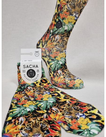 CALCETINES FELICES DE MUJER PANTERA