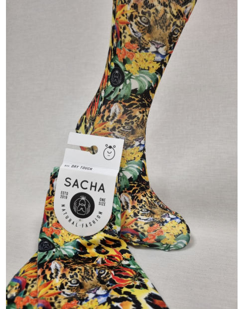 CALCETINES FELICES DE MUJER PANTERA