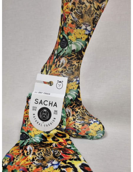 CALCETINES FELICES DE MUJER PANTERA