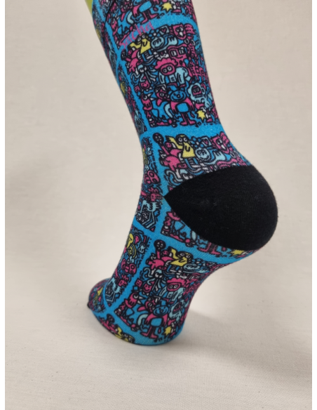 CALCETINES MOLONES DE HOMBRE EN BAMBU ETNICOS